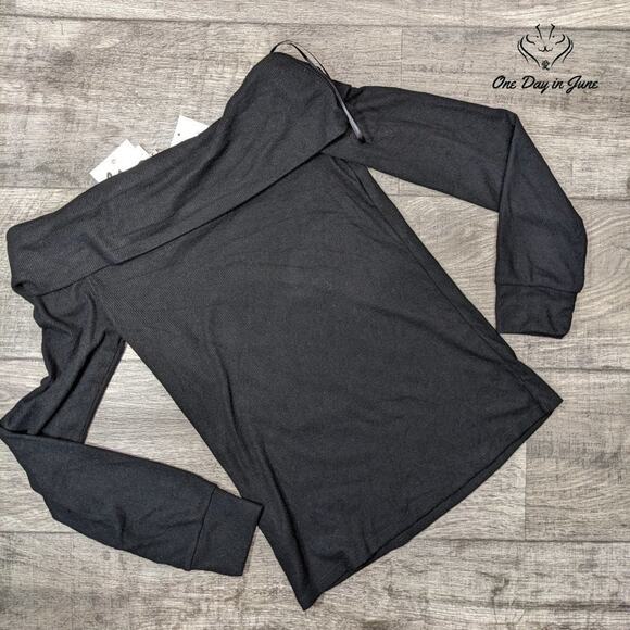 Belle Du Jour Cowl Neck Long Sleeve Top Size M - Picture 5 of 5